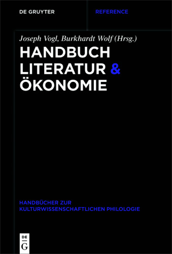 Handbuch Literatur & Ökonomie