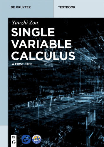 Single Variable Calculus: A First Step
