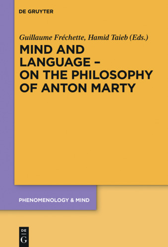 Mind and Language – On the Philosophy of Anton Marty