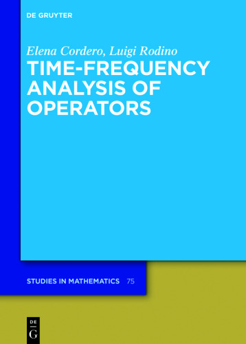 Time-Frequency Analysis of Operators