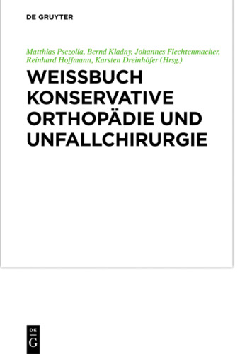Weißbuch Konservative Orthopädie und Unfallchirurgie