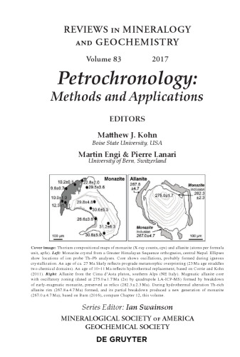 Petrochronology: Methods and Applications
