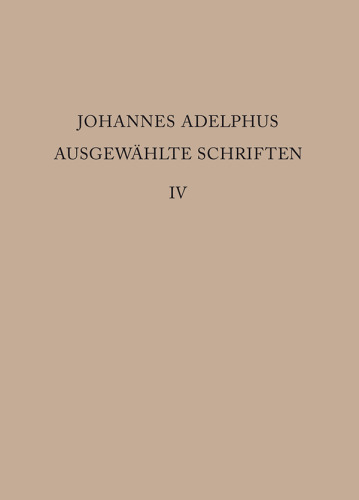 Ausgewählte Schriften: Band 4 Realienband