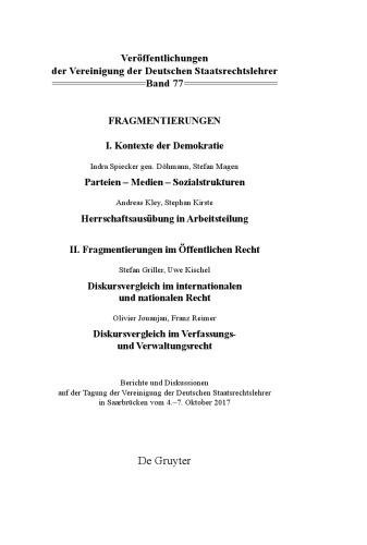 Fragmentierungen