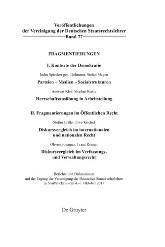 Fragmentierungen
