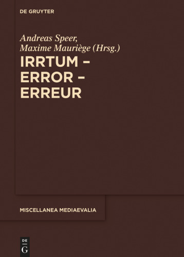 Irrtum – Error – Erreur