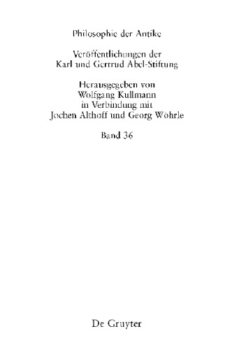Die Kunst der philosophischen Exegese bei den spätantiken Platon- und Aristoteles-Kommentatoren