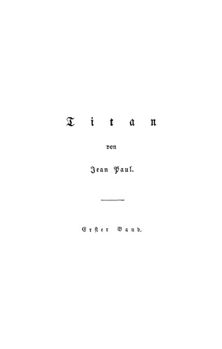 Titan: Band 1