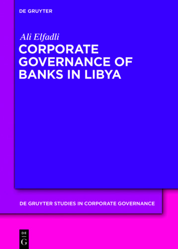 Corporate Governance of Banks in Libya