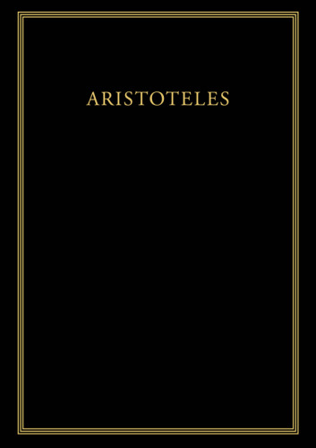 Aristoteles Werke: Band 16/III Historia animalium, Buch V