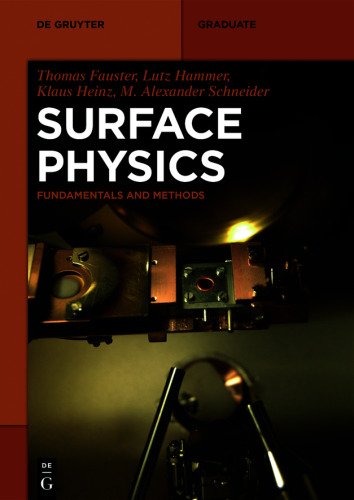 Surface Physics: Fundamentals and Methods