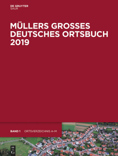 Müllers Großes Deutsches Ortsbuch 2019