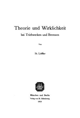 Theorie und Wirklichkeit: Bei Triebwerken und Bremsen