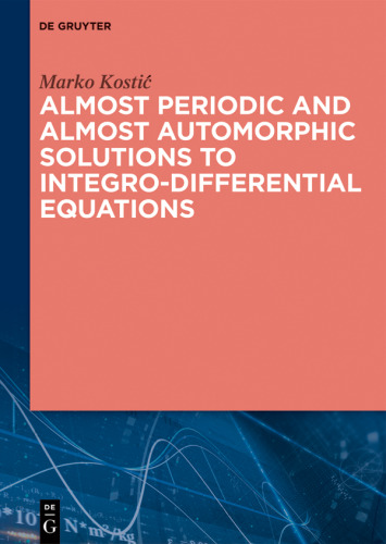 Almost Periodic and Almost Automorphic Solutions to Integro-Differential Equations