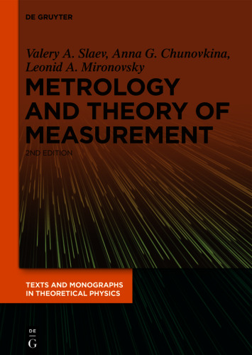 Metrology and Theory of Measurement
