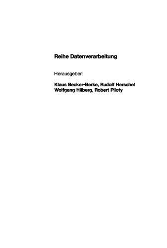 Realzeitrechner-Modelle: Theorie und Anwendung