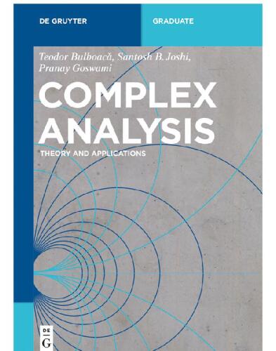 Complex Analysis: Theory and Applications