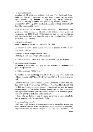Dictionnaire onomasiologique de l’ancien gascon (DAG): Fascicule 21