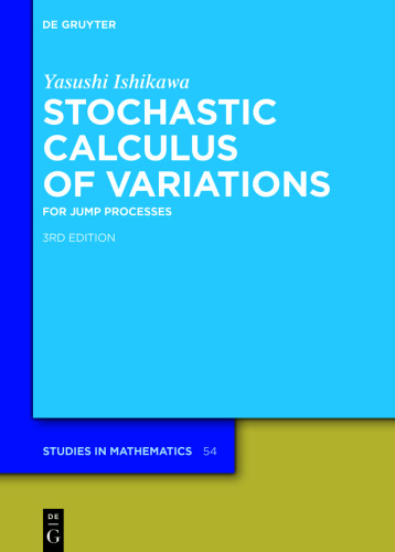 Stochastic Calculus of Variations: For Jump Processes