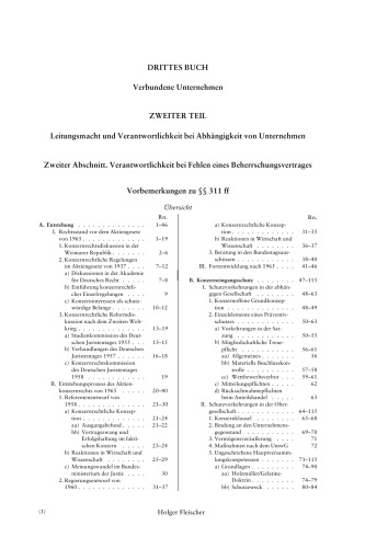 Aktiengesetz: Lieferung 42 § 311