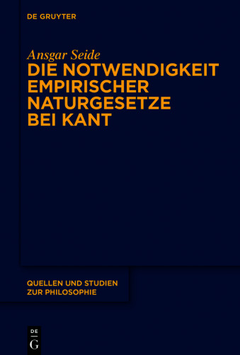Die Notwendigkeit empirischer Naturgesetze bei Kant