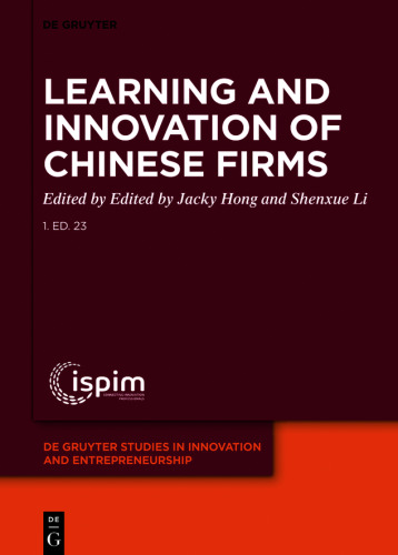 Learning and Innovation of Chinese Firms