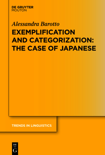Exemplification and Categorization: The Case of Japanese