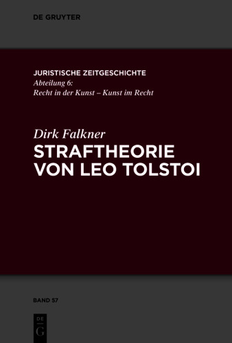 Straftheorie von Leo Tolstoi