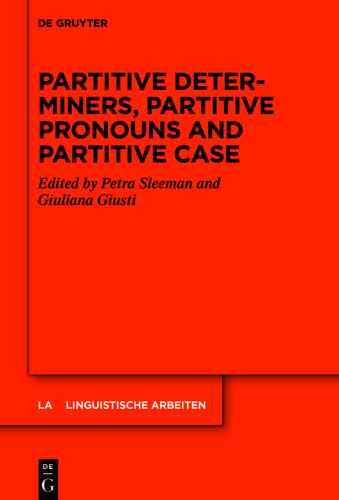 Partitive Determiners, Partitive Pronouns and Partitive Case
