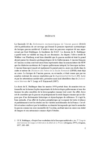 Dictionnaire onomasiologique de l’ancien gascon (DAG): Fascicule 23