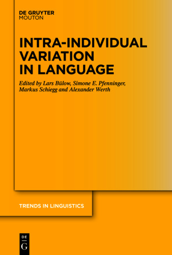Intra-individual Variation in Language
