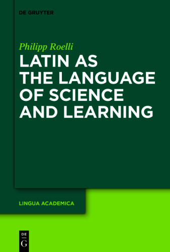 Latin as the Language of Science and Learning