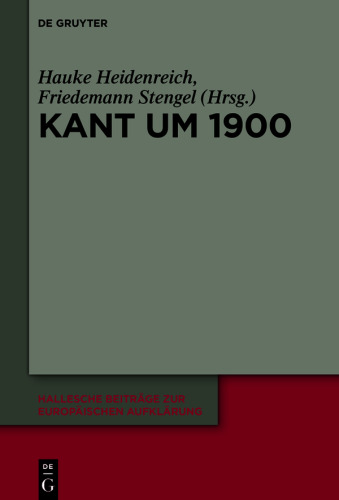 Kant um 1900
