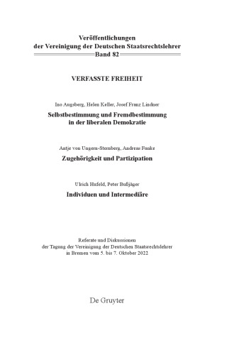Verfasste Freiheit