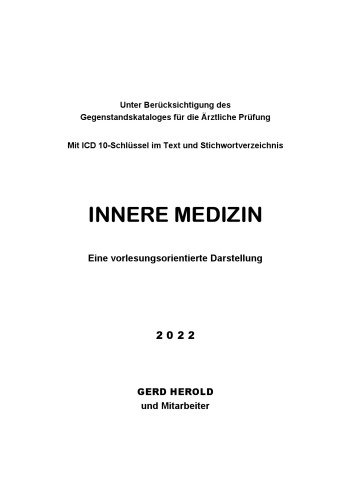 Innere Medizin 2022