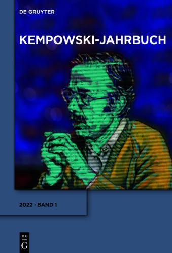Kempowski-Jahrbuch: Band 1 2022