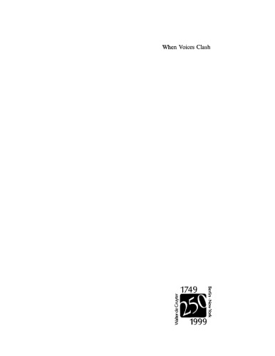 When Voices Clash: A Study in Literary Pragmatics