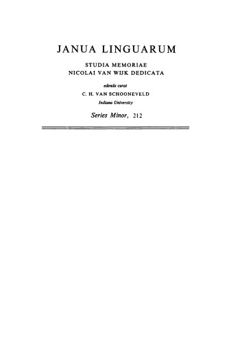 The Conjunctive Mood in English as a Problem in General Linguistics