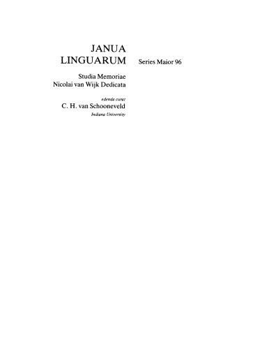 Rasmus Rask Studies in Pragmatic Linguistics. Volume 2 Conversational Routine: Explorations in Standardized Communication Situations and Prepatterned Speech