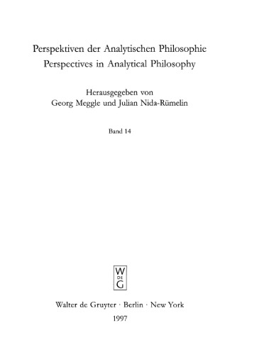 Das weite Spektrum der Analytischen Philosophie: Festschrift für Franz von Kutschera
