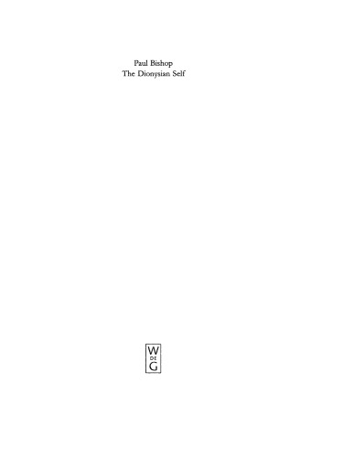 The Dionysian Self: C.G. Jung's Reception of Friedrich Nietzsche