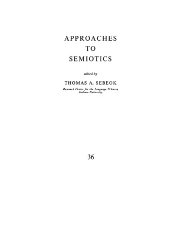 The Semiotics of Human Sound