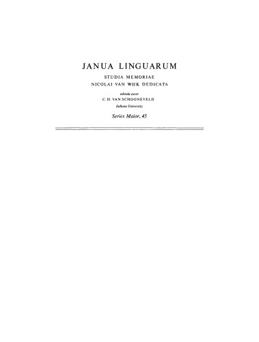 Principles of Structural Linguistics