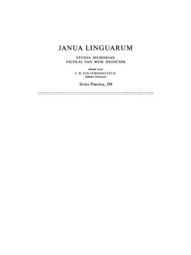 The Lexical Structure of Spanish