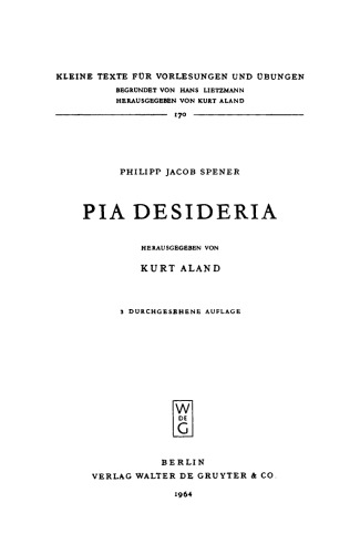 Pia Desideria