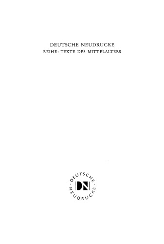 Liederbuch der Clara Hätzlerin