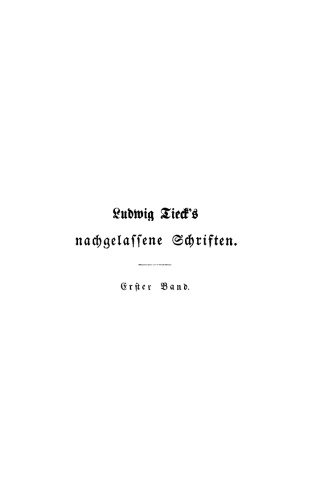 Nachgelassene Schriften: Auswahl und Nachlese