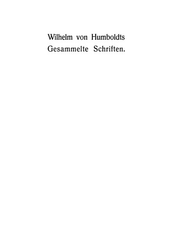 Gesammelte Schriften: Band 8 Übersetzungen
