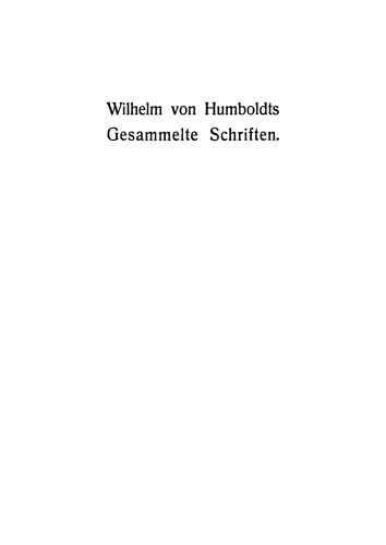 Gesammelte Schriften: Band 13 Nachträge