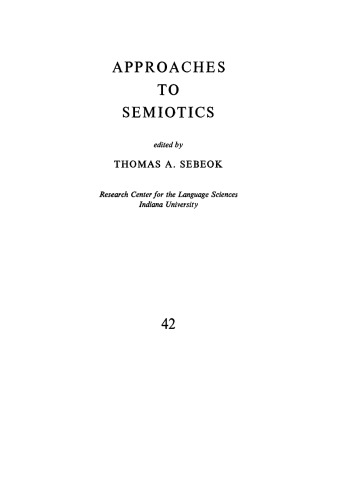 Soviet Structural Folkloristics: Vol. 1